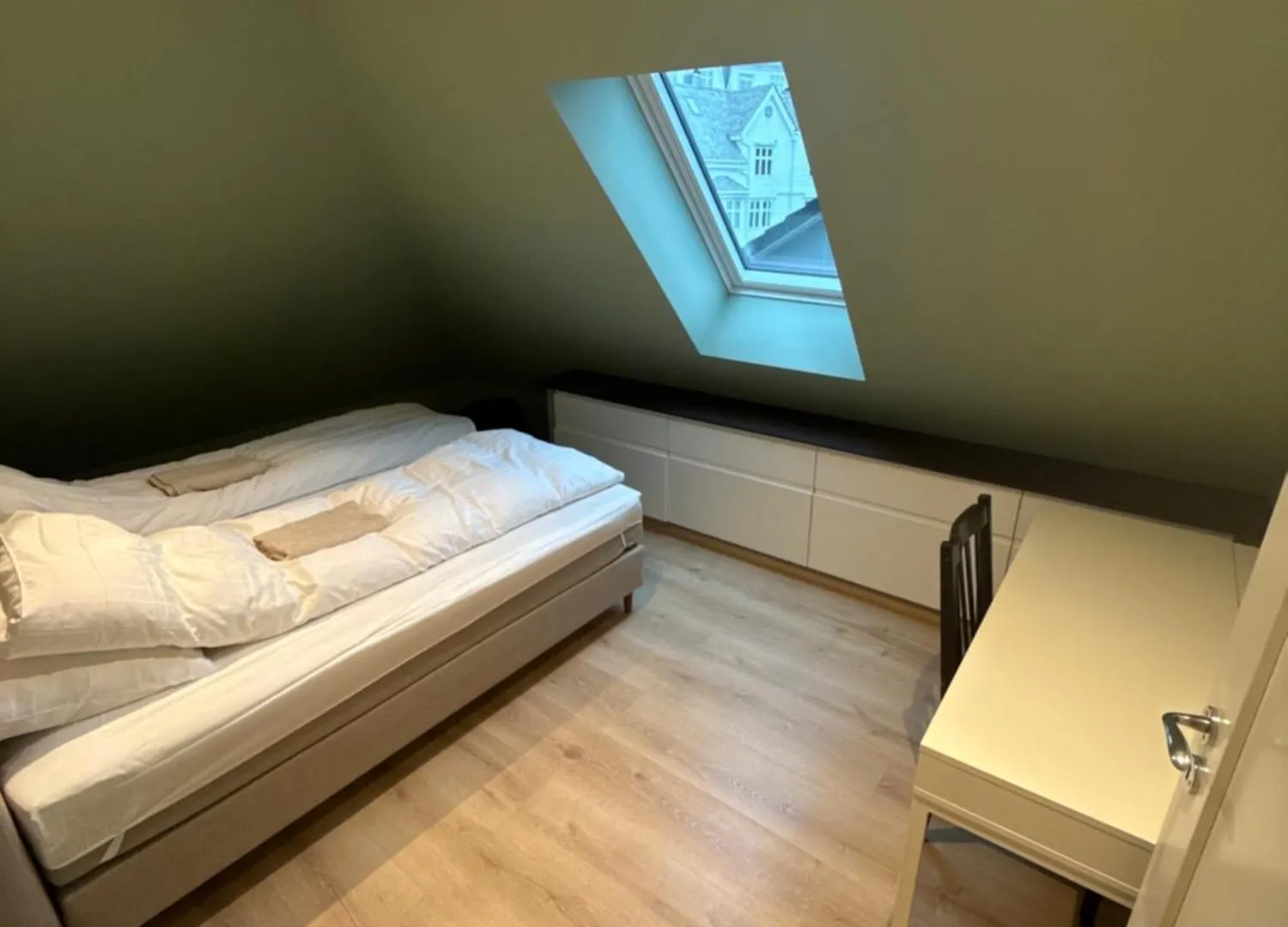 Loft Apartment In Bergen, Sandviken Norveç