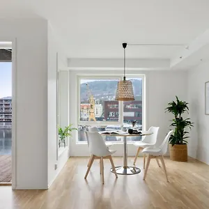 Апартаменты Bjorvika Apartments, Damsgard Area, Center, Берген